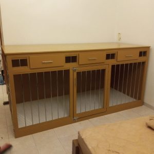 Lavish Indoor Dog House -Wooden, Spacious & Stylish House